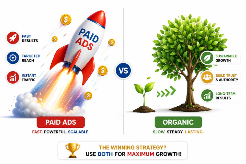 Paid Ads vs Organic Sales: Which One Is Better for Your Business?